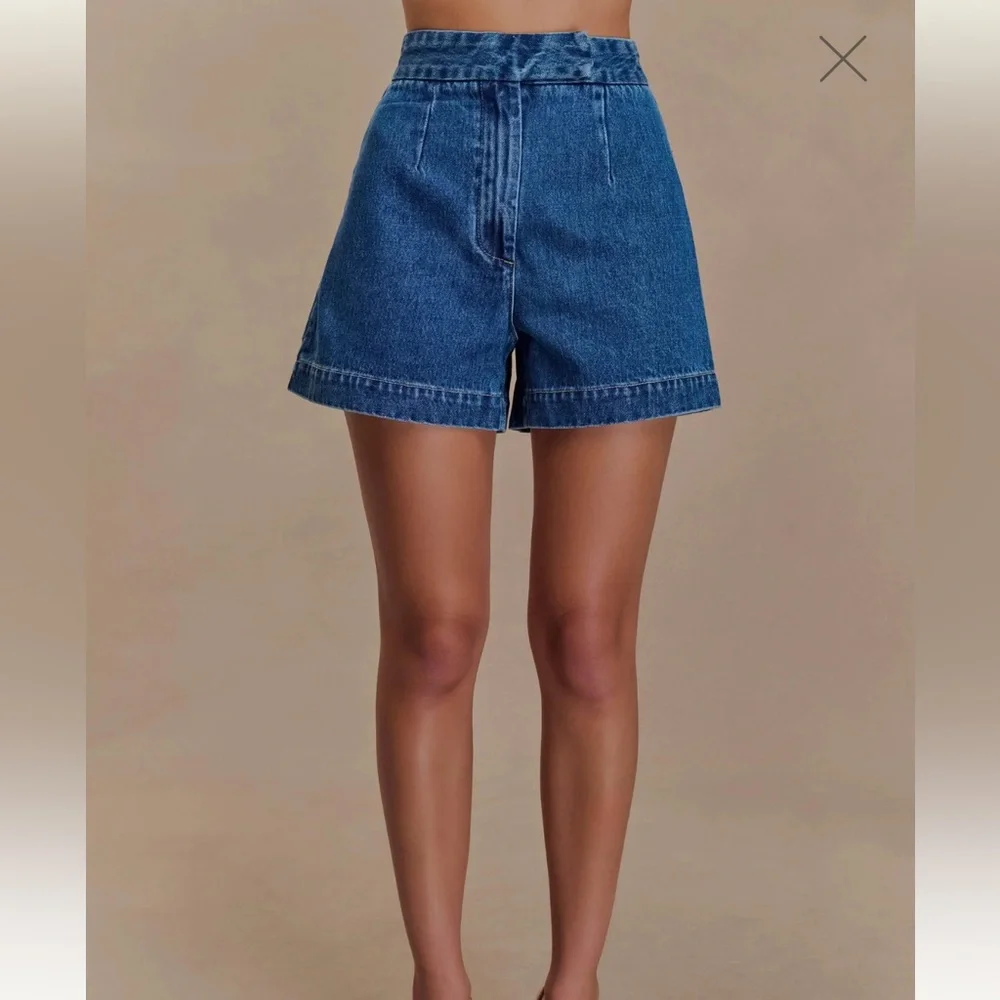 Meshki Abel Denim Shorts - Picture 2 of 12